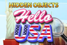 Hidden Objects Hello USA Logo