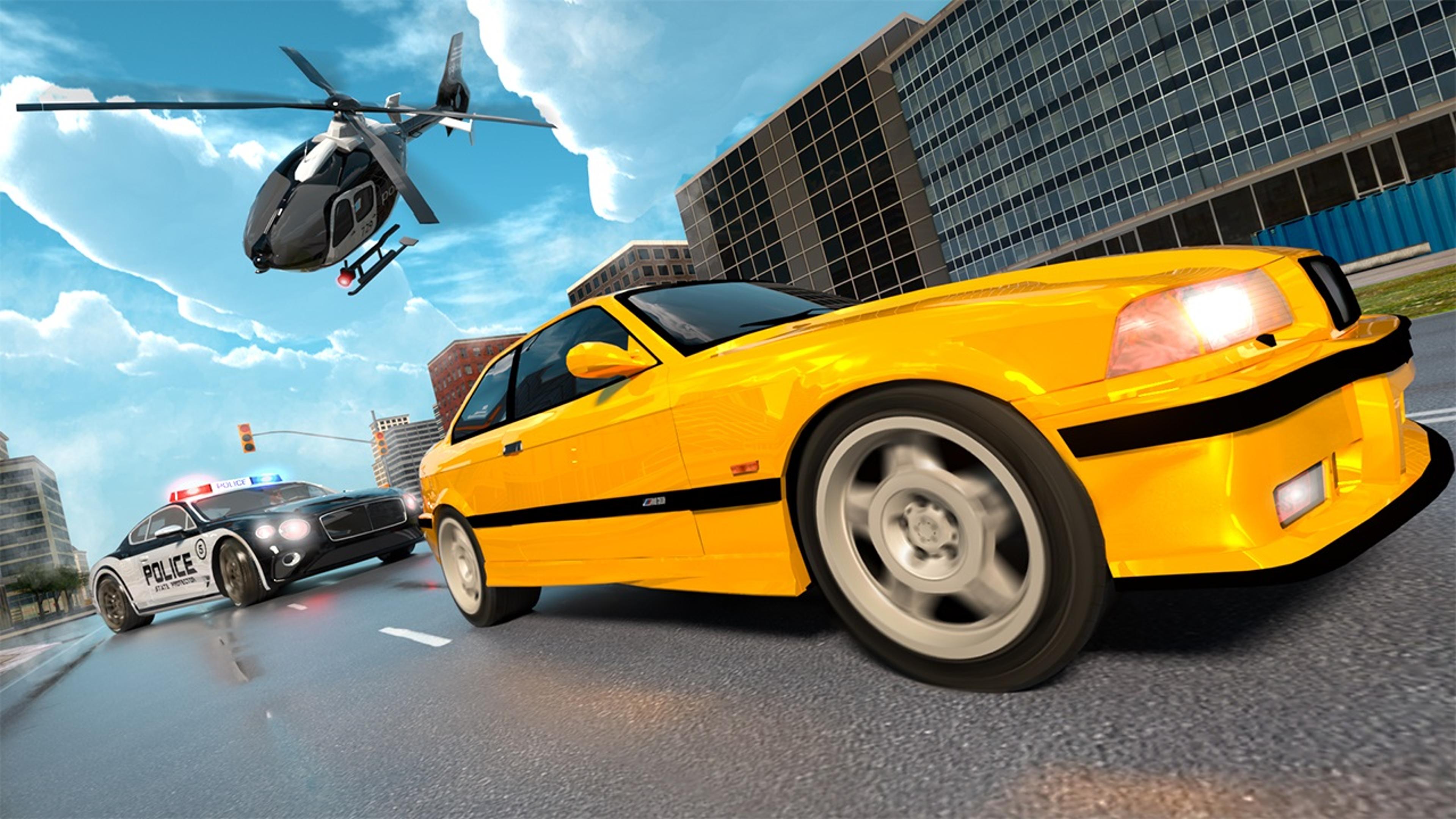 Police Real Chase Car Simulator Logo