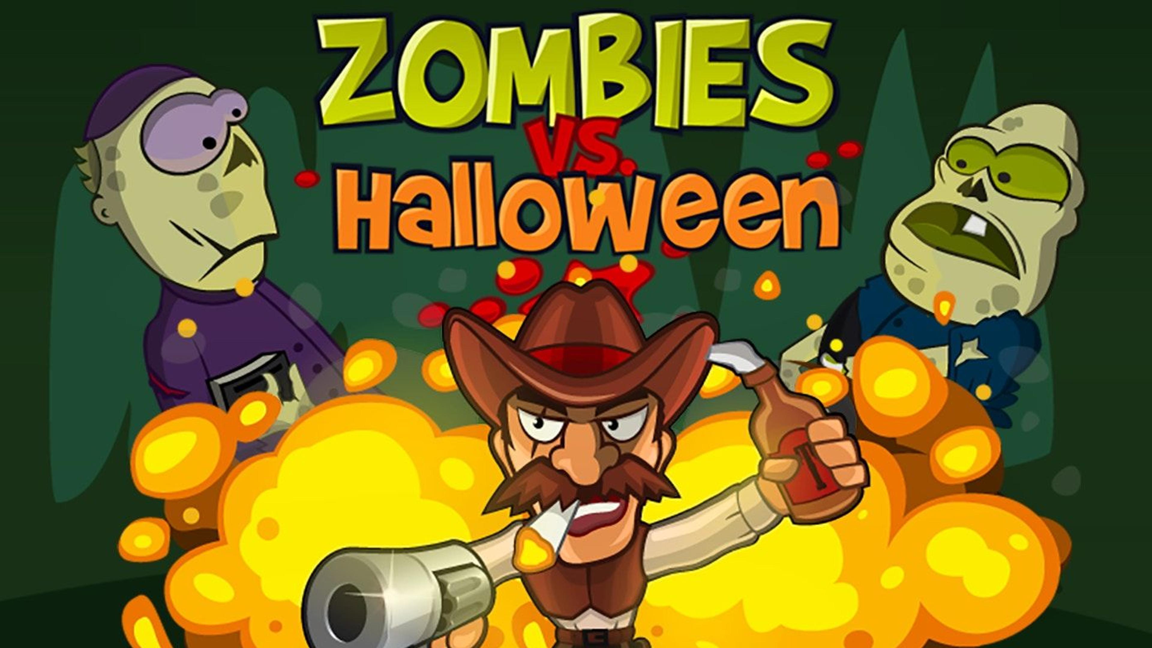 Zombies VS. Halloween Logo
