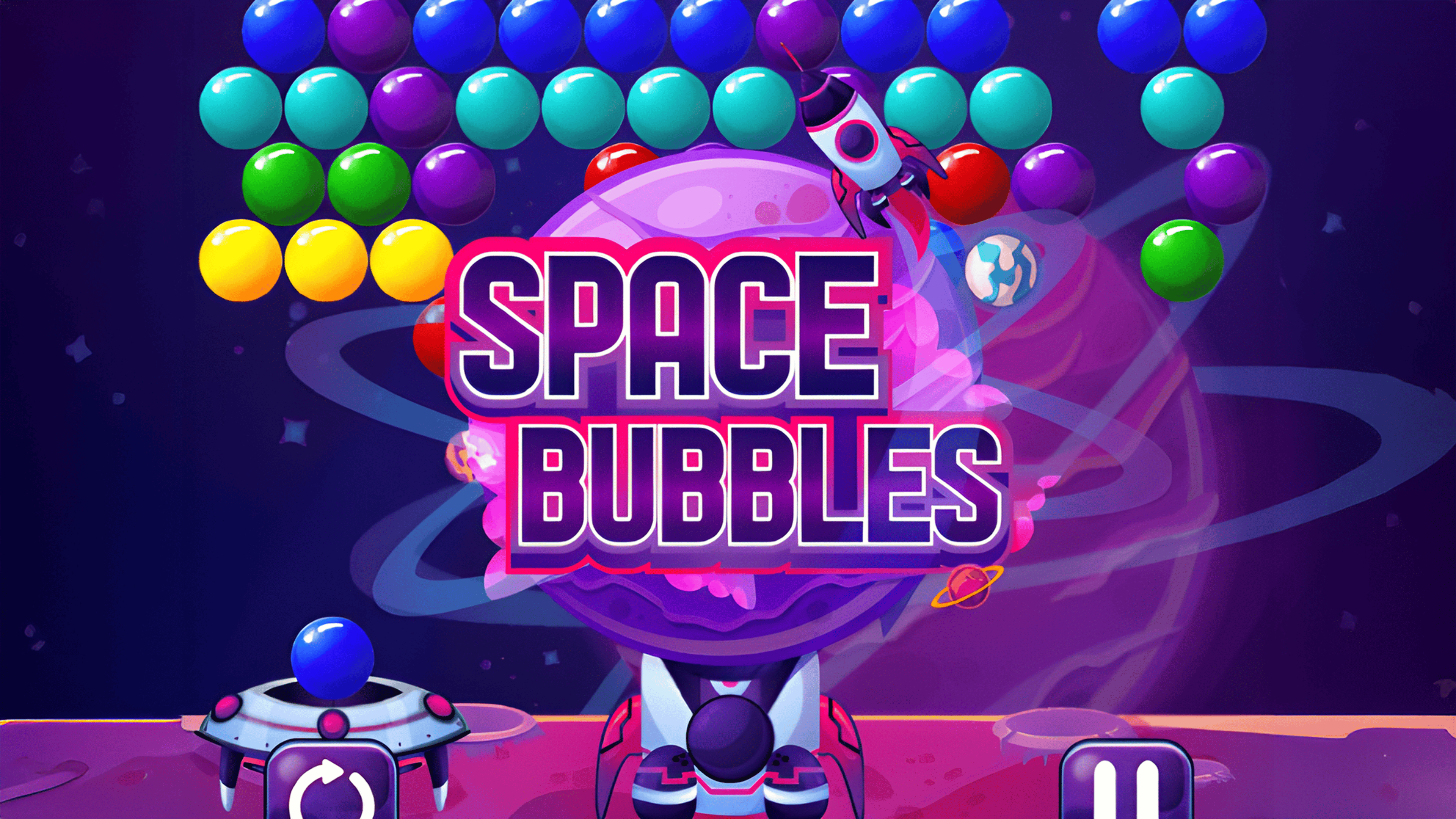 Space Bubbles Logo