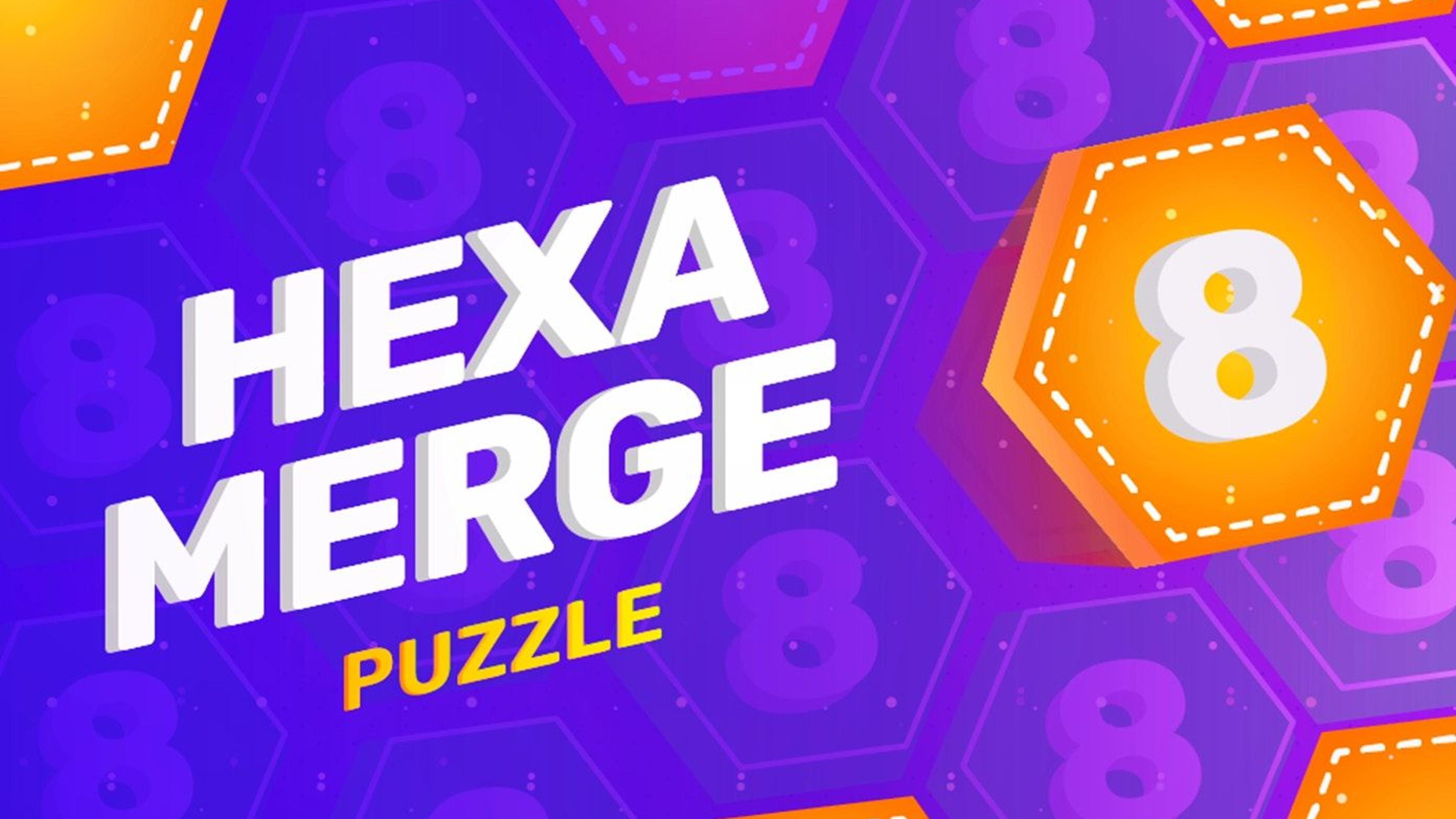 Hexa Merge Puzzle Logo