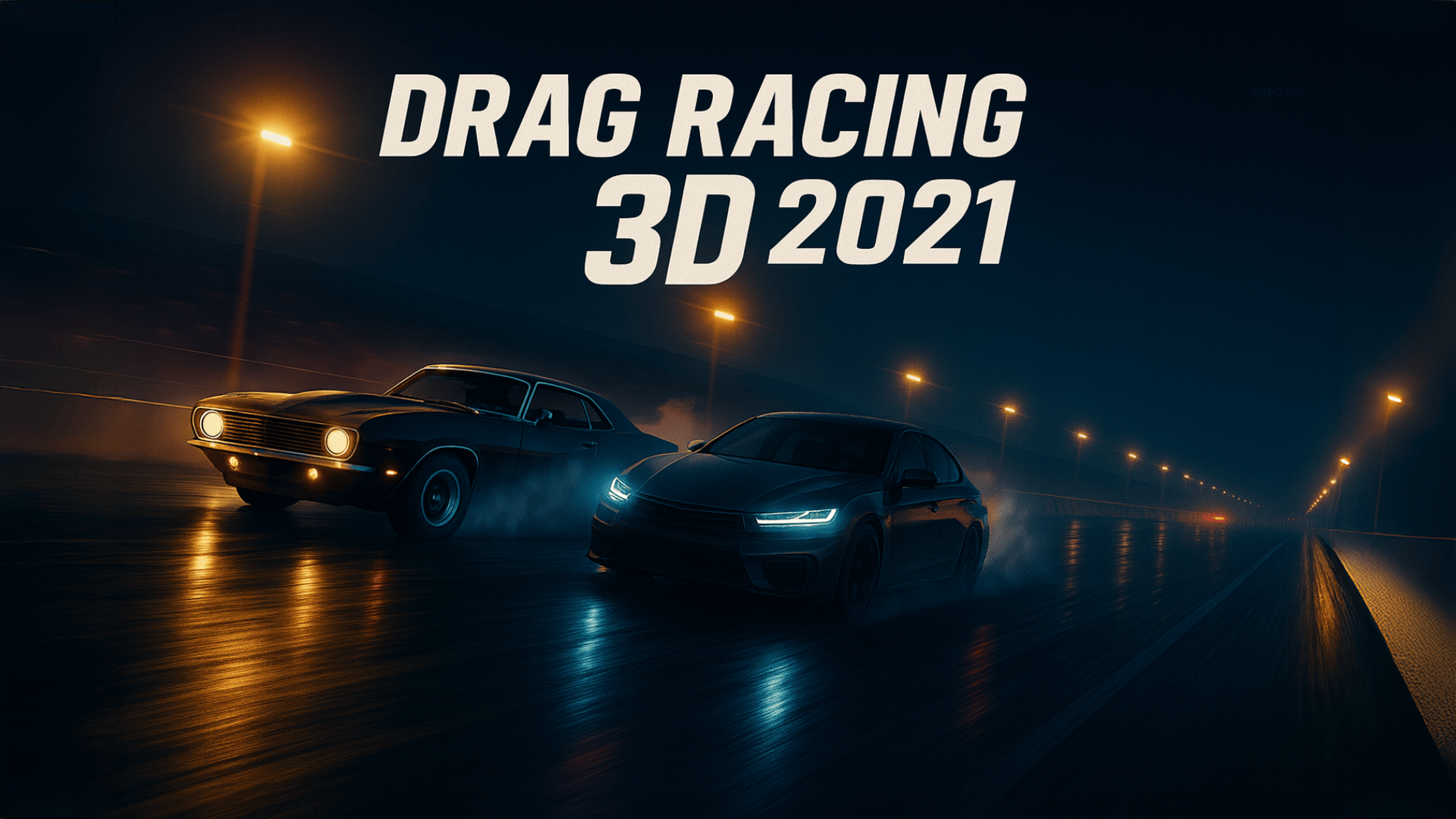 Drag Racing 3D 2021 Logo