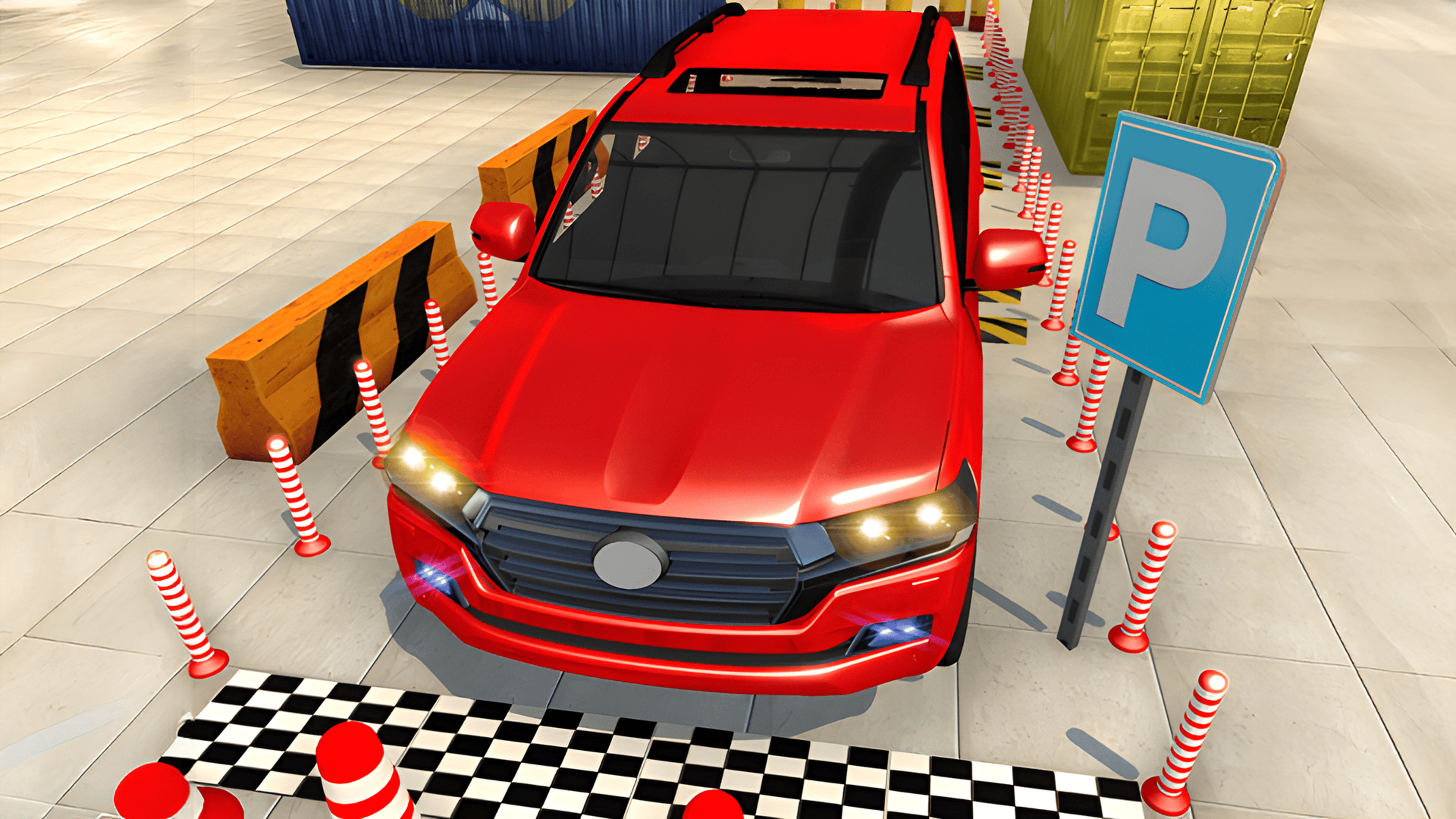 Jeep Parking 3D Logo