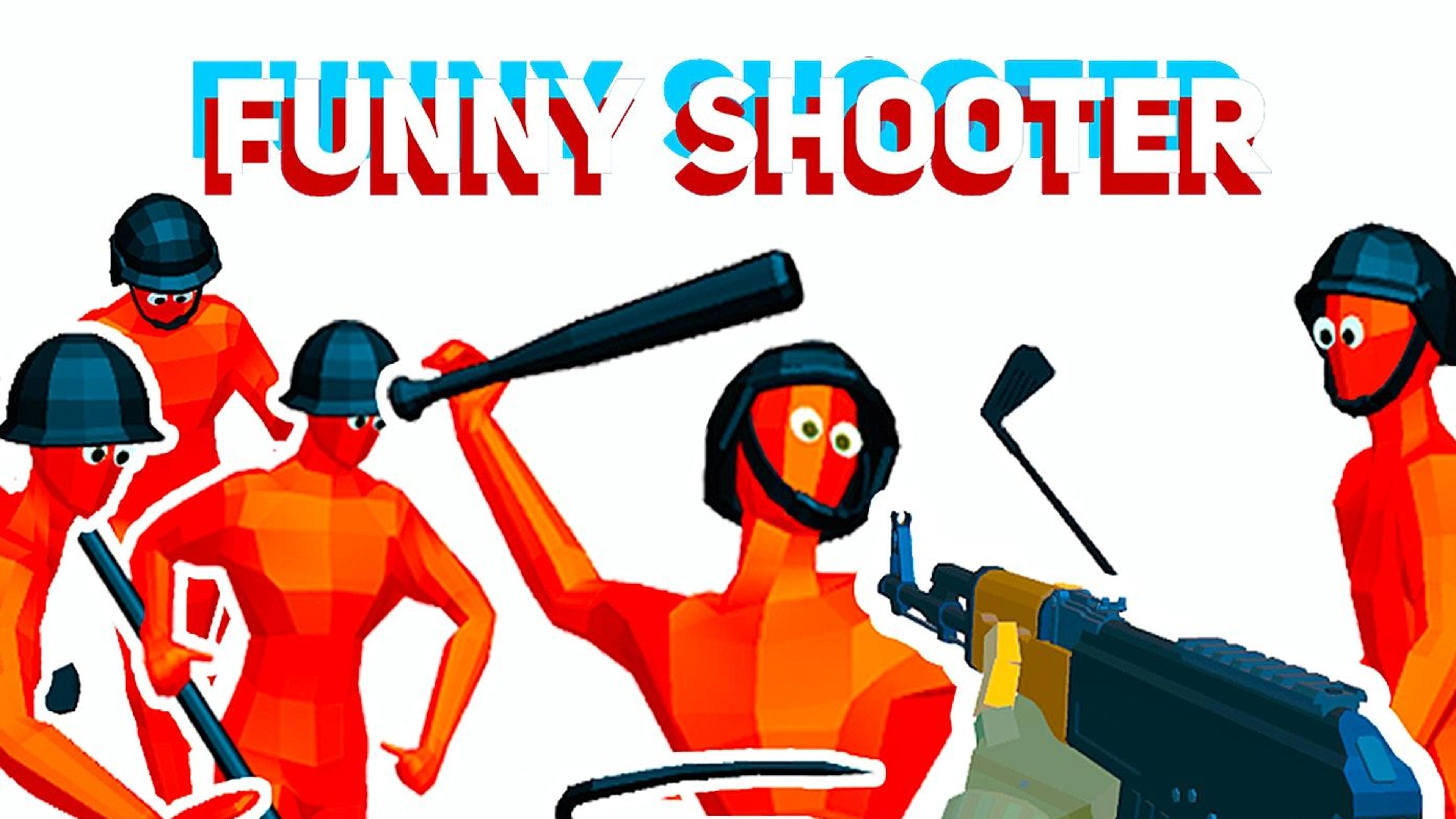 Funny Shooter - Destroy all enemies Logo