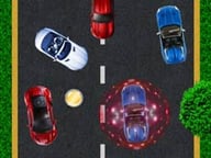 Traffic Car Racing Logo