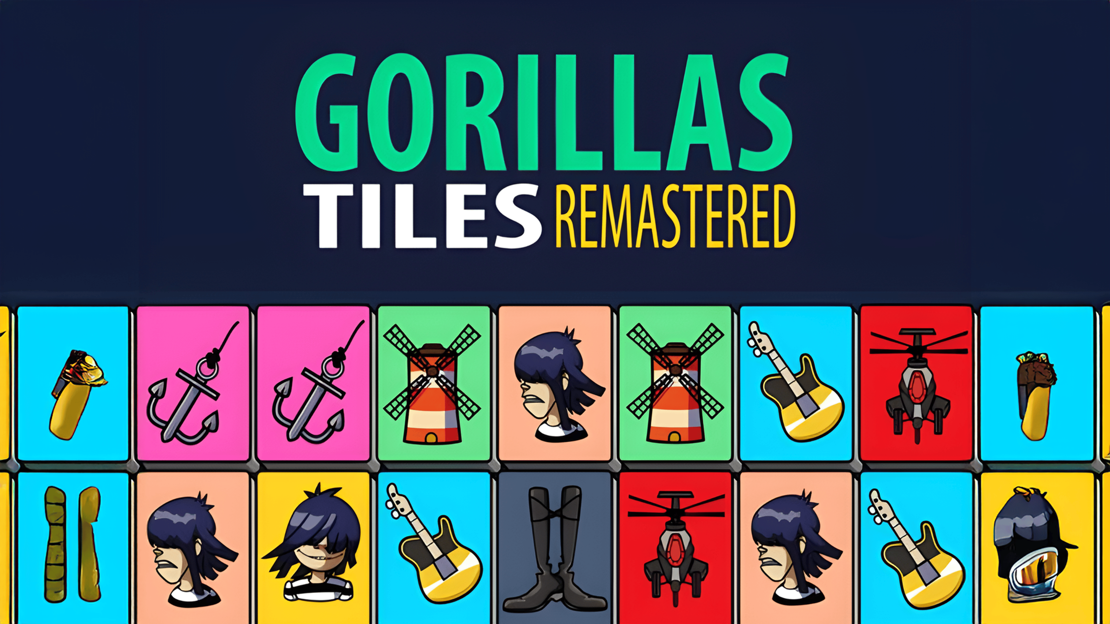 Gorillas Tiles Of The Unexpected Logo