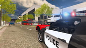 Police cop driver simulator Logo