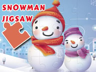 Snowman 2020 Puzzle Logo