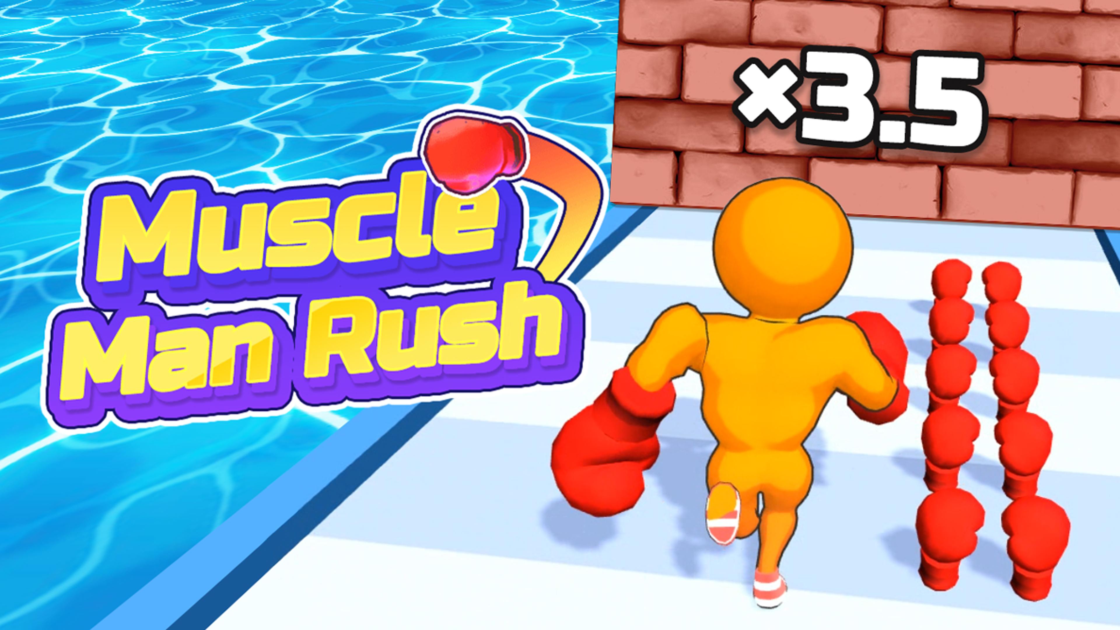 Muscle Man Rush Logo