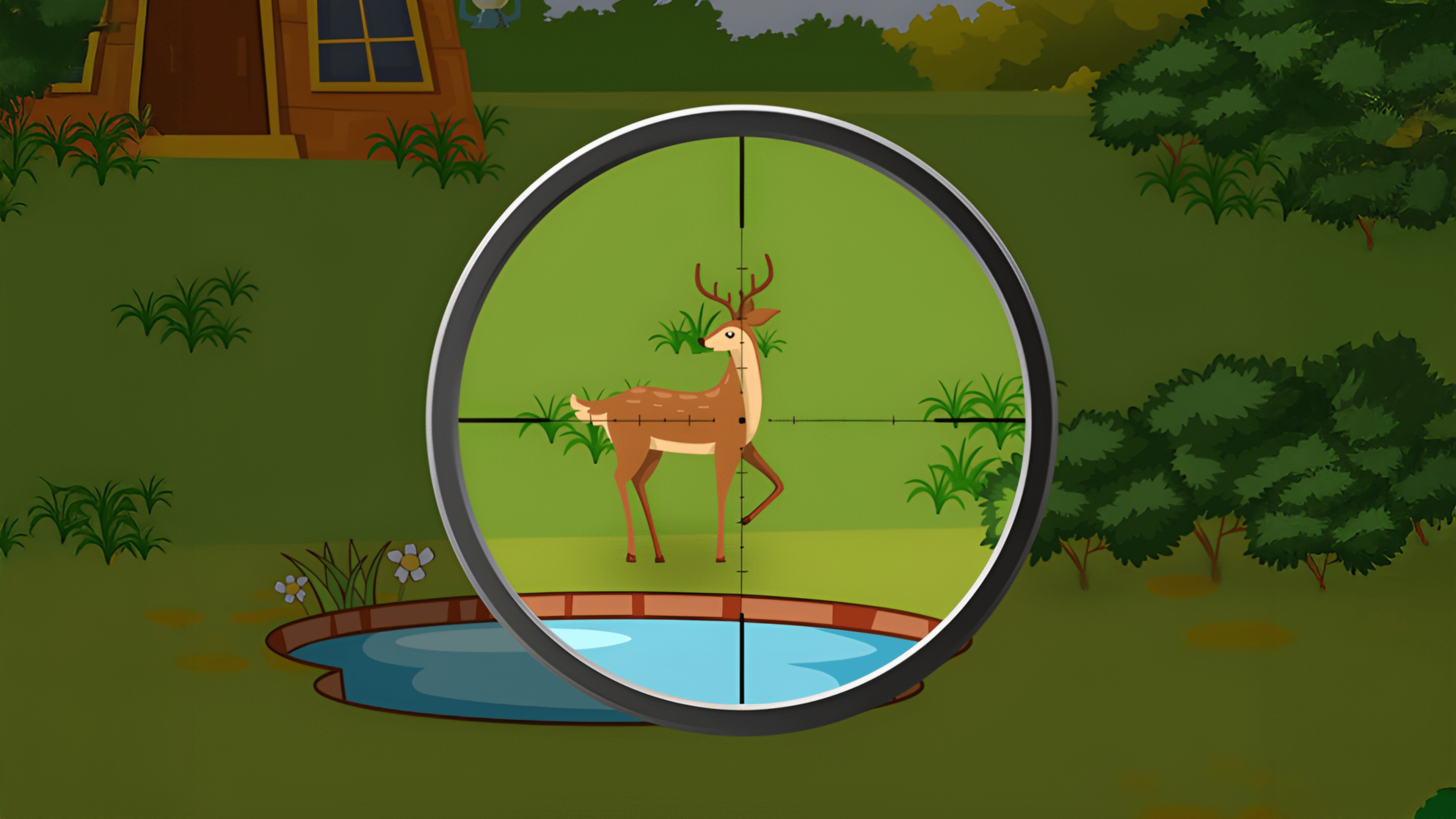 Deer Hunter 2D Logo