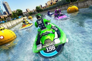 👋 Jet Sky Water Boat Racing Game Play Now For Free at LupyGames.com!