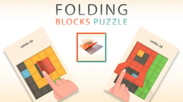 Folding Block Puzzle Logo