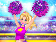 HighSchool Cheerleader Dressup Logo