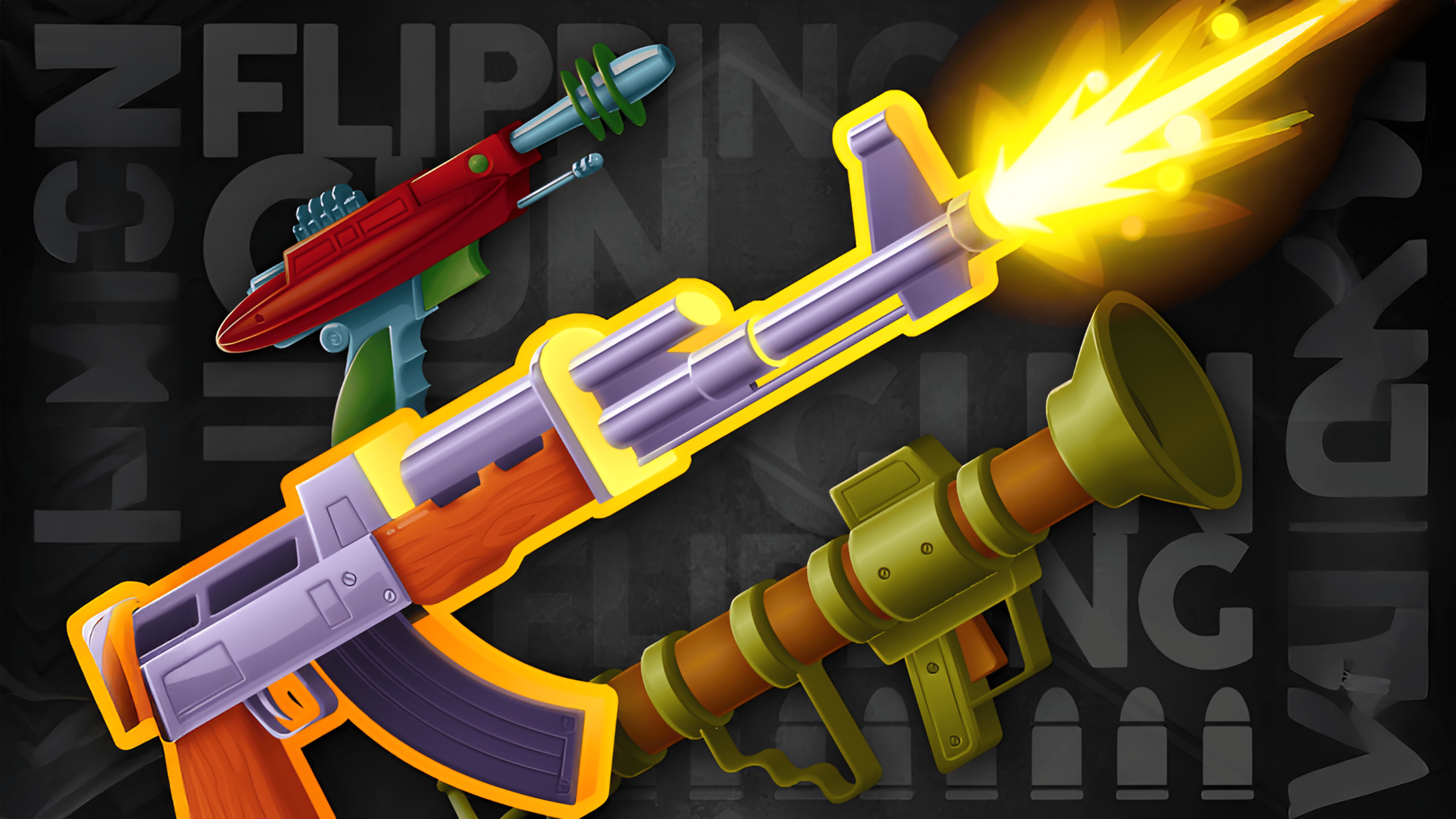 Flipping Gun Simulator Logo