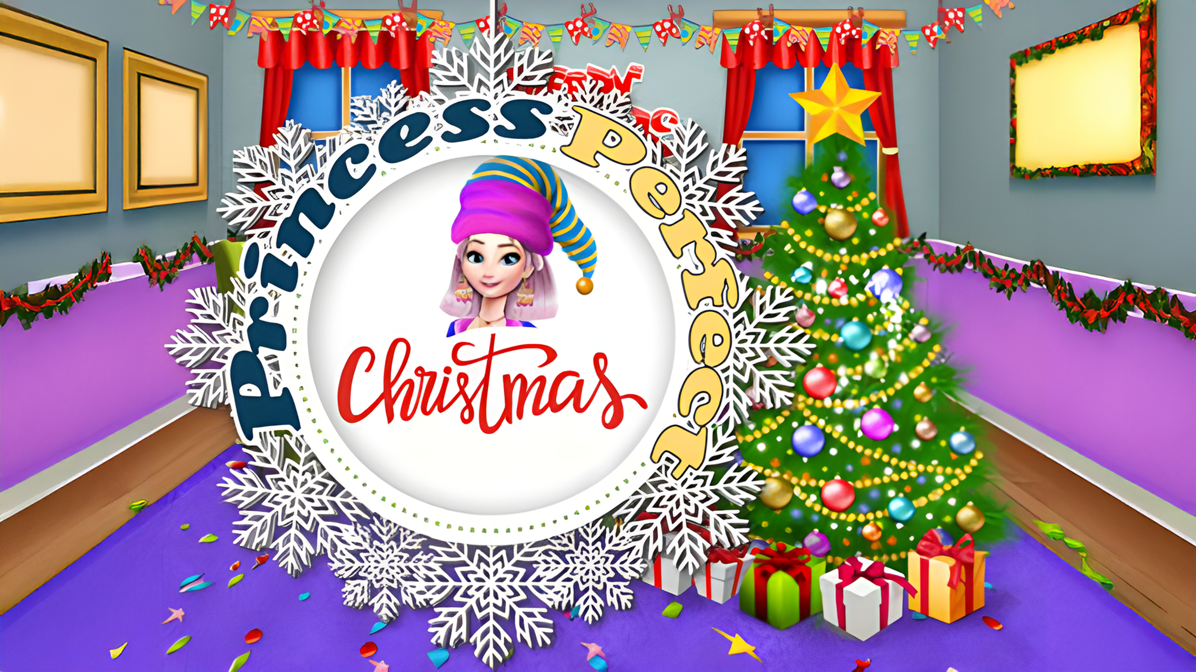 Princess Perfect Christmas Logo