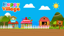 Happy Village Toddlers & Kids Educational Games Logo