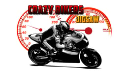 Crazy Bikers Jigsaw Logo