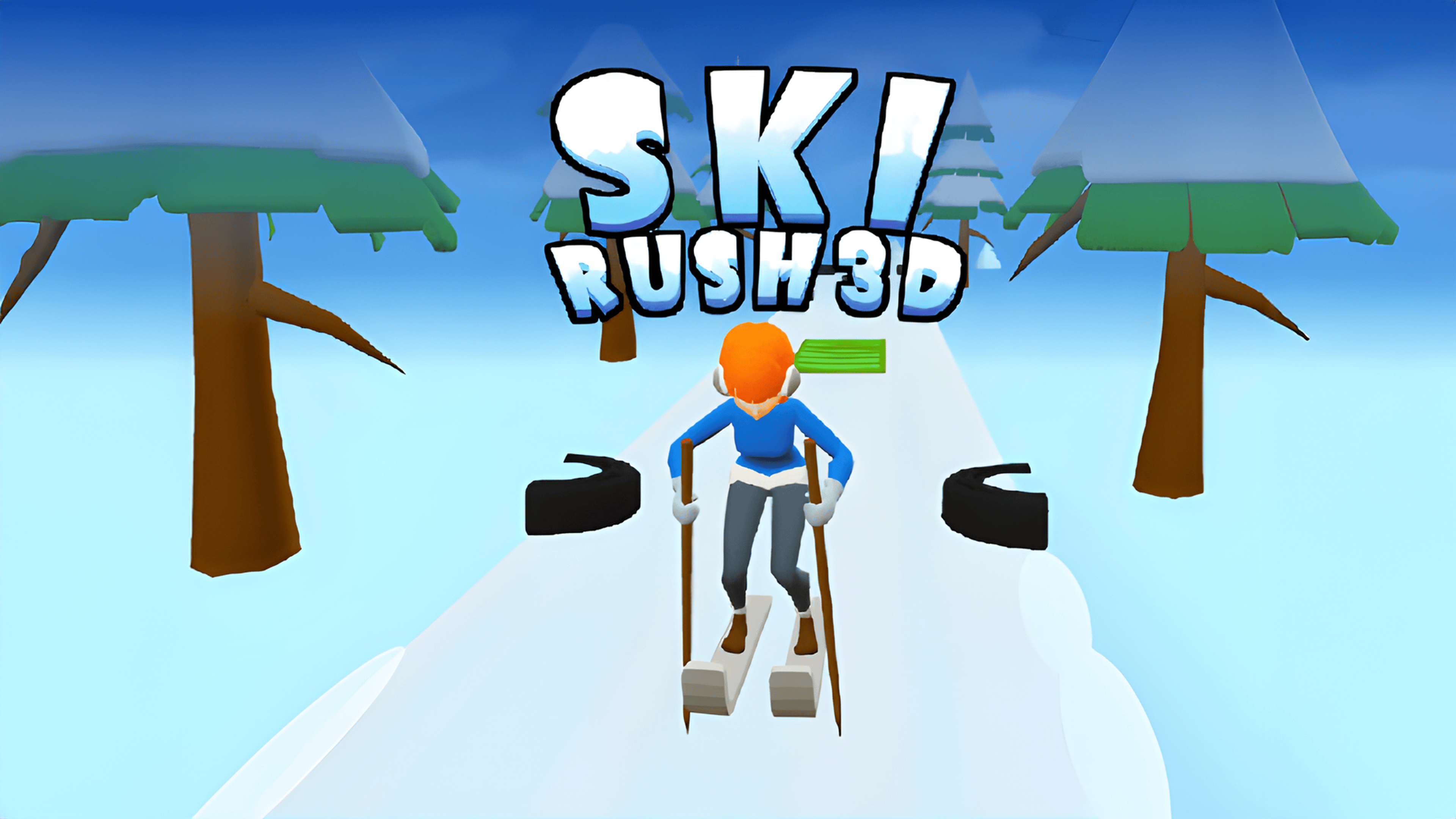 Ski Rush 3D Logo