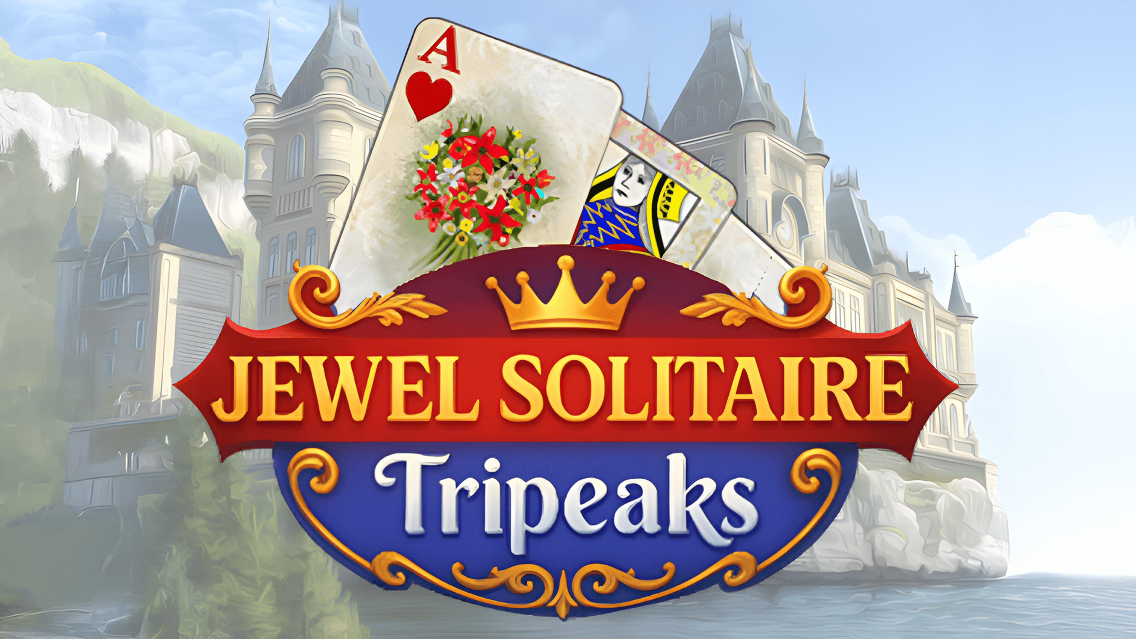 Jewel Solitaire TriPeaks Logo