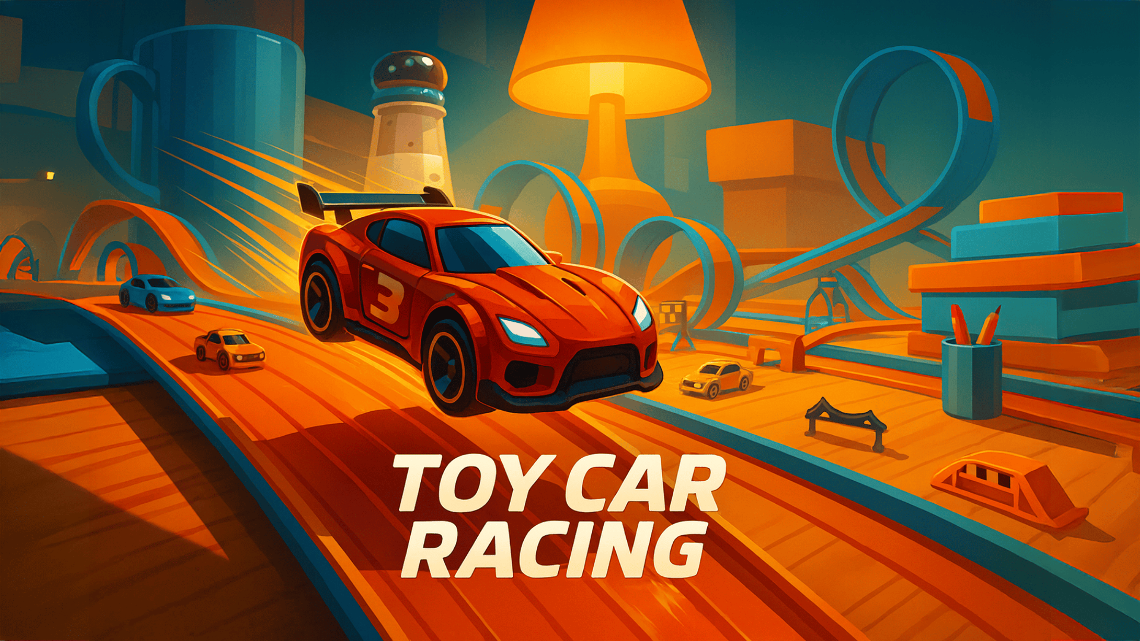 Toy Car Racing Logo