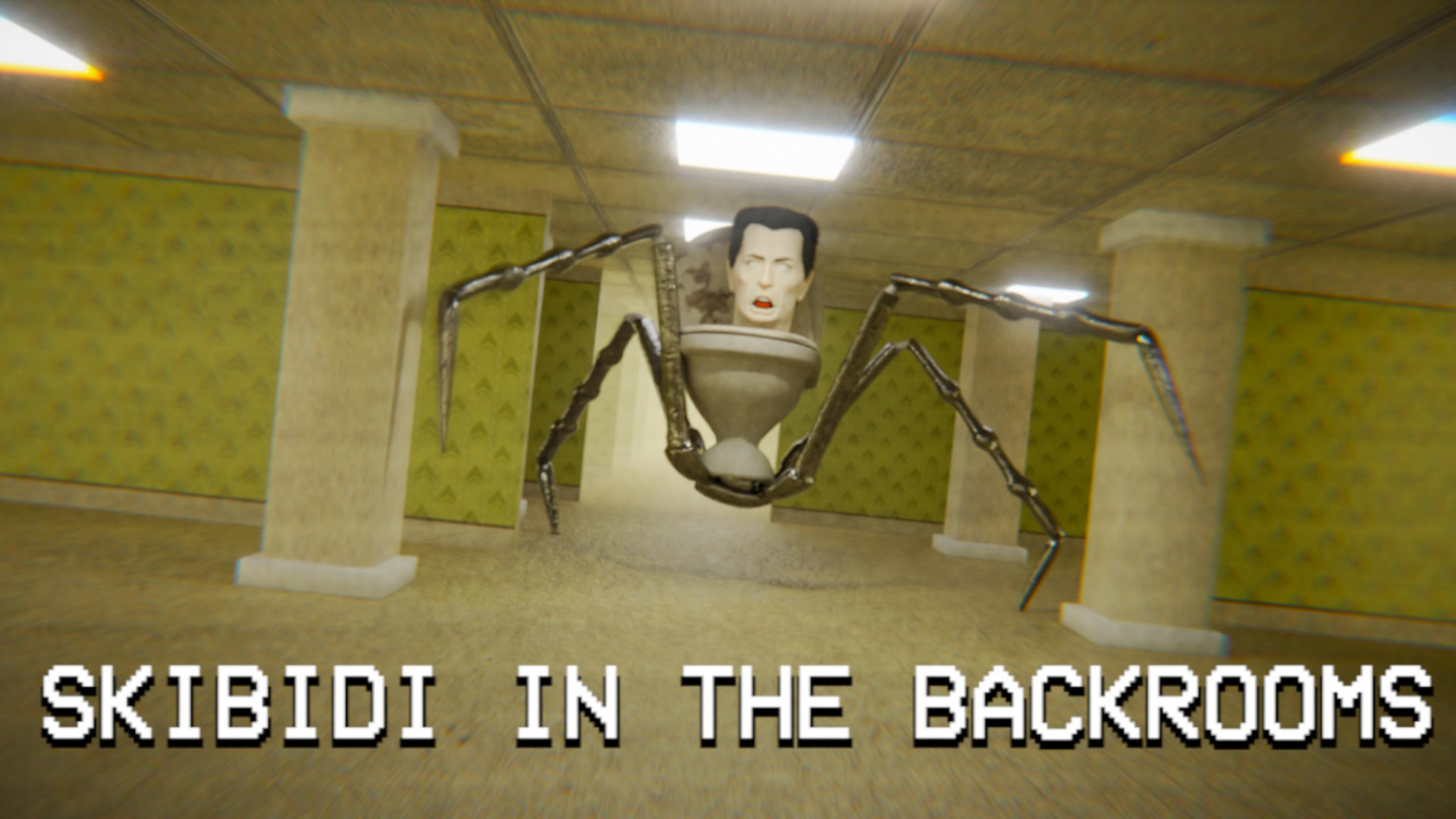 Skibidi in the Backrooms Logo