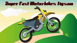 Super Fast Motorbikes Jigsaw Logo