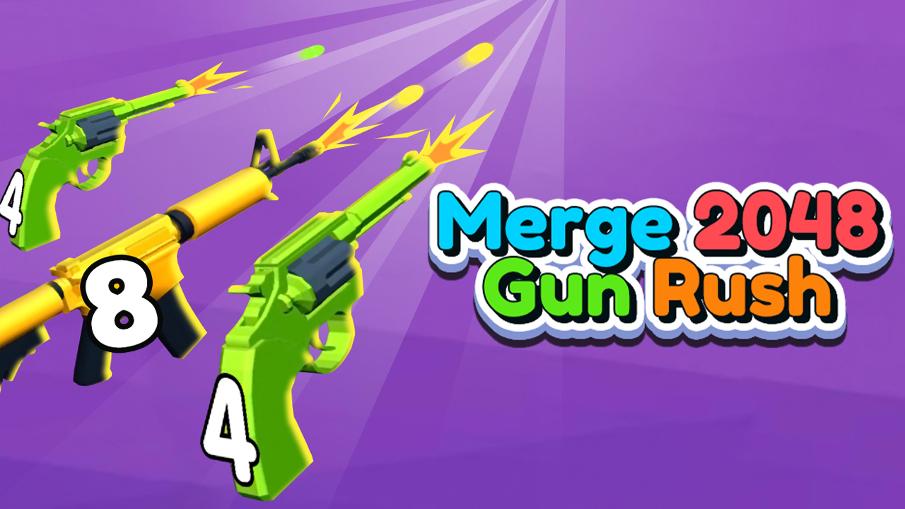 Merge 2048 Gun Rush Logo