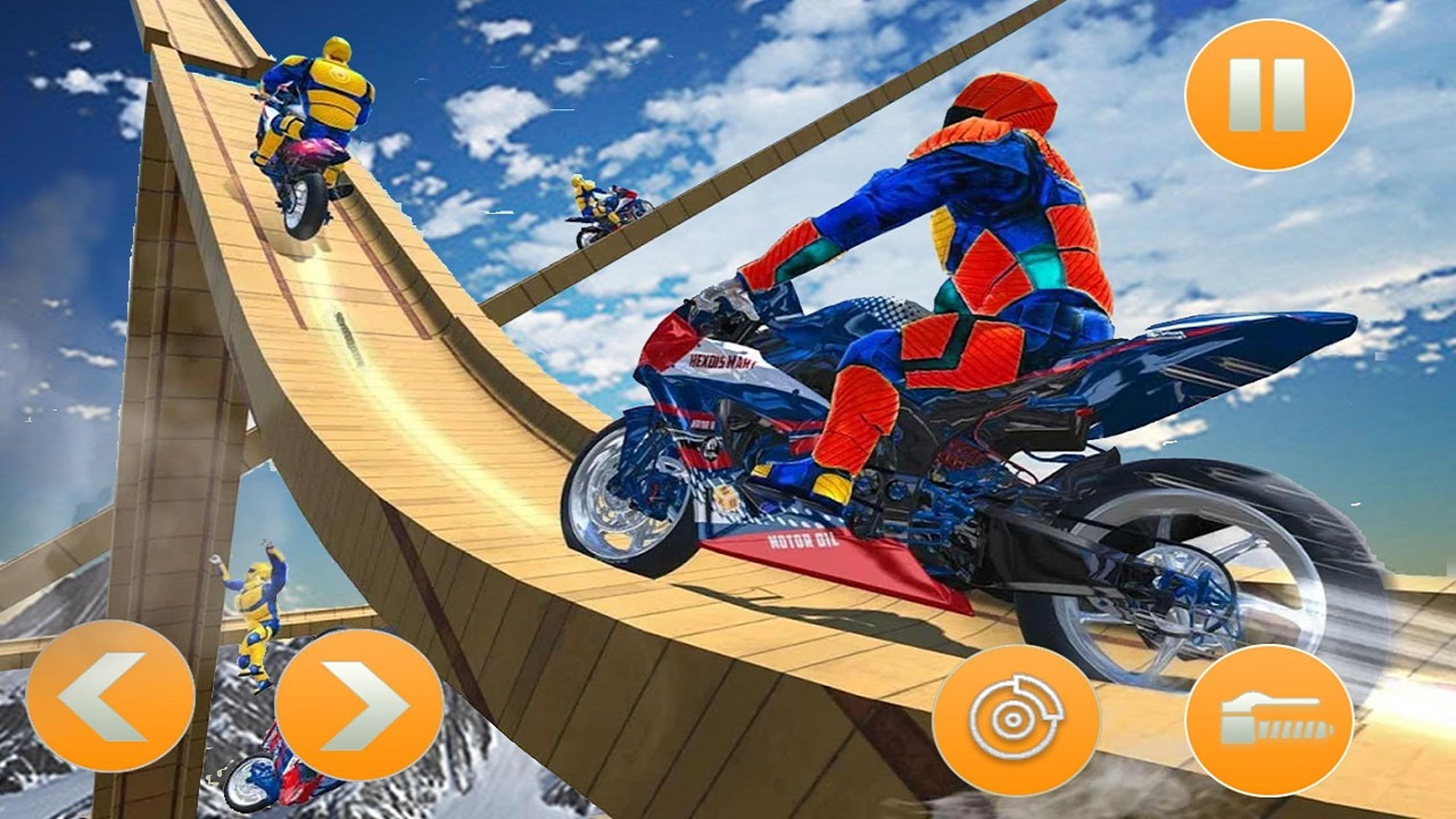 Tricky bike stunt:Bike Game 2020 Logo