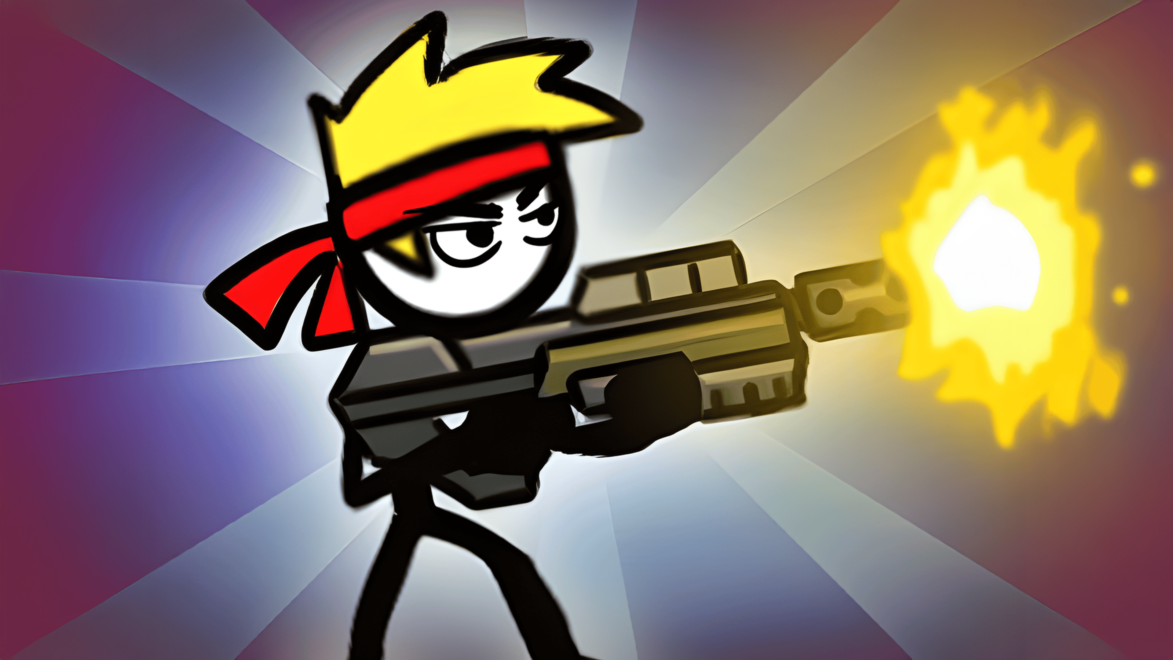 Stickman Peacekeeper Logo