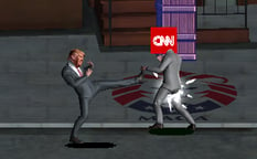 Trump vs Fraud News Logo
