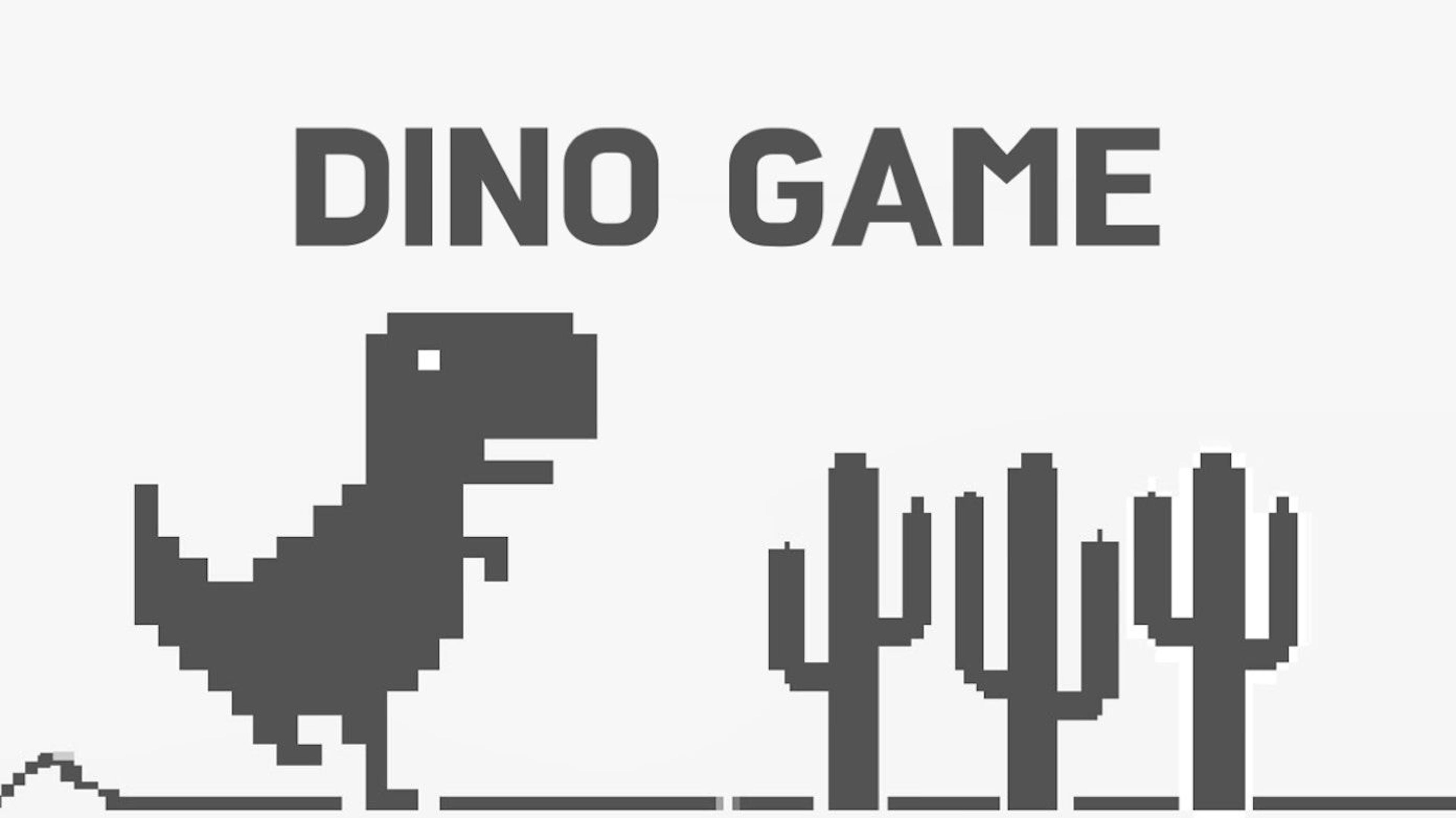 Dino Game Logo