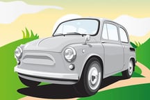 Vintage German Cars Jigsaw Logo