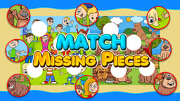 Match Missing Pieces Kids Educational Game Logo