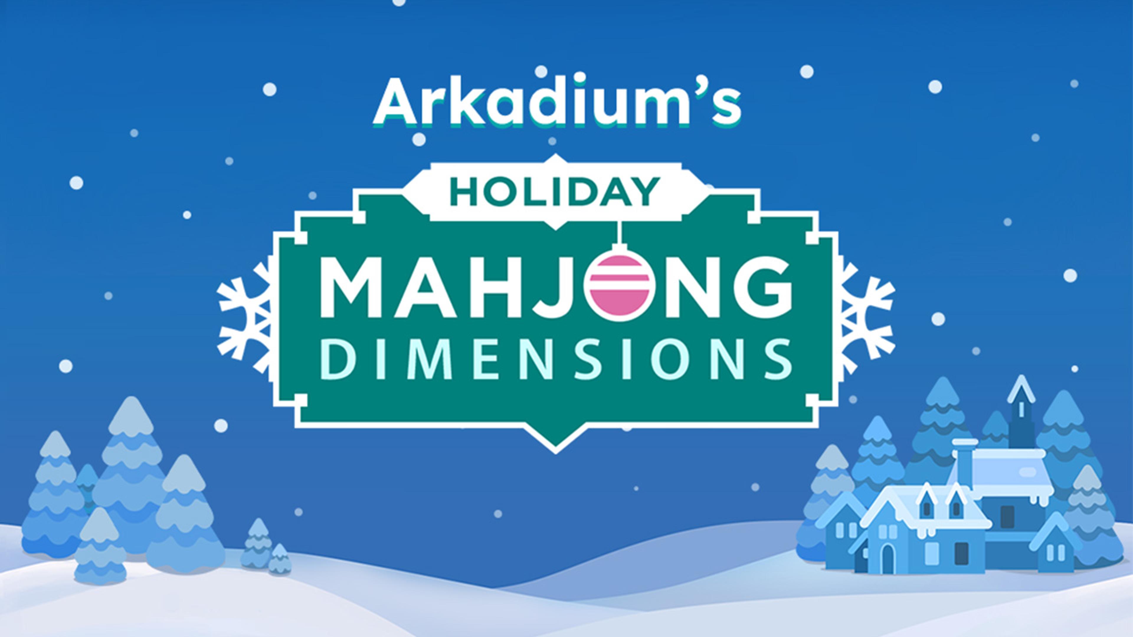 Holiday Mahjong Dimensions Logo