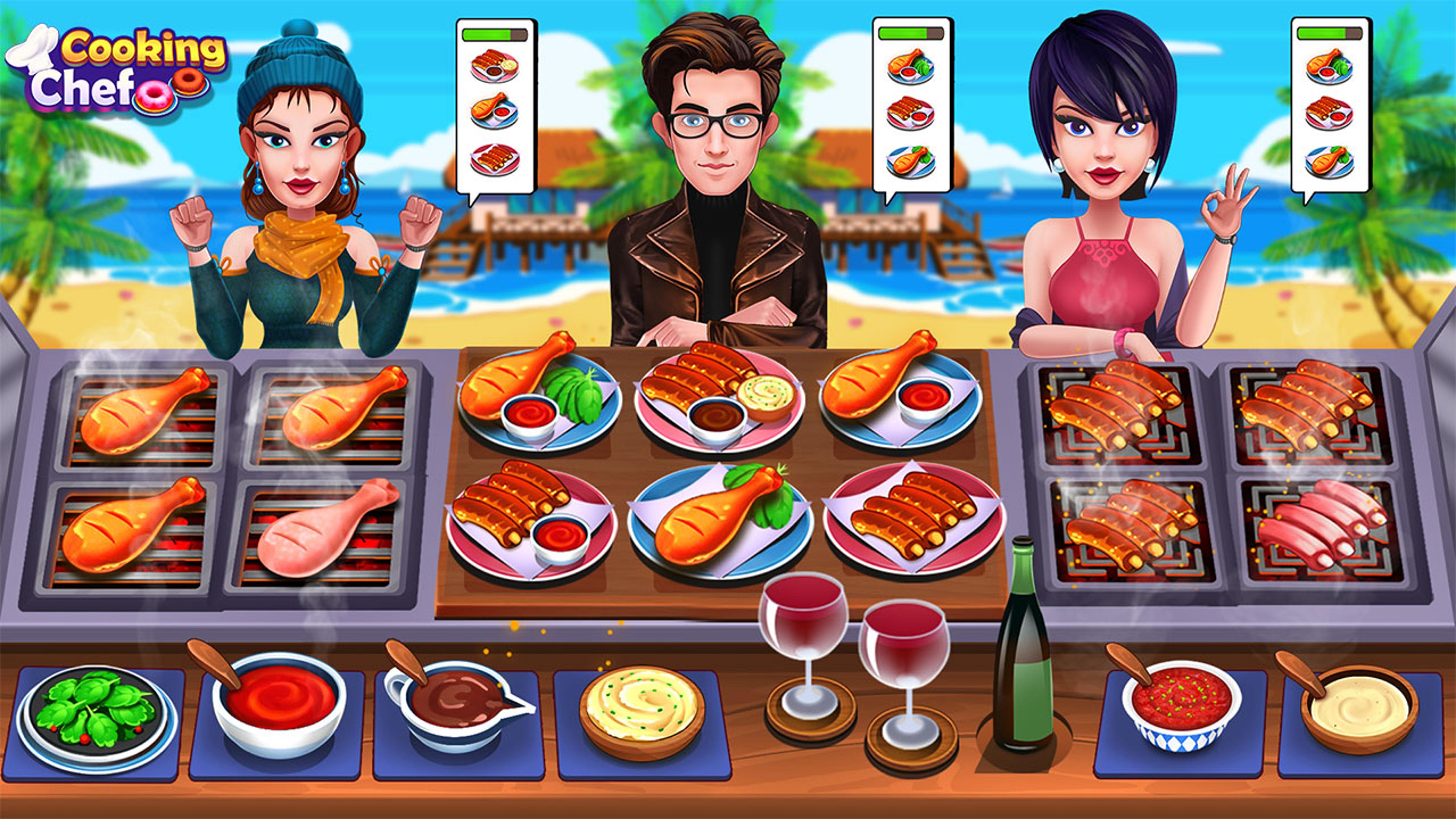 Cooking Chef Food Fever Logo