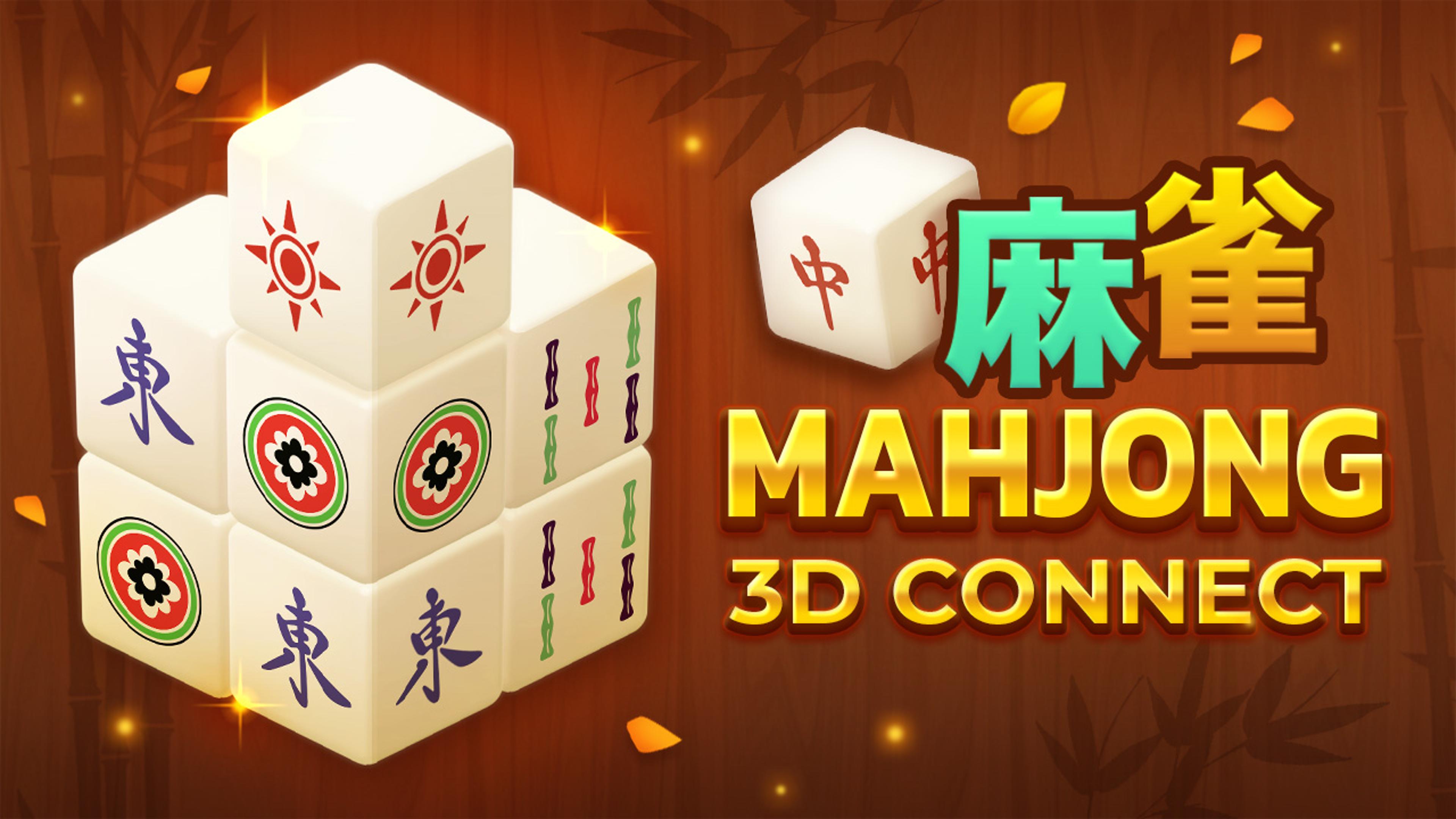 Mahjong 3D Connect Logo