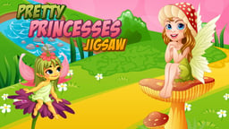 Pretty Princesses Jigsaw Logo