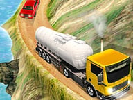Oil Tanker Transporter Truck Logo
