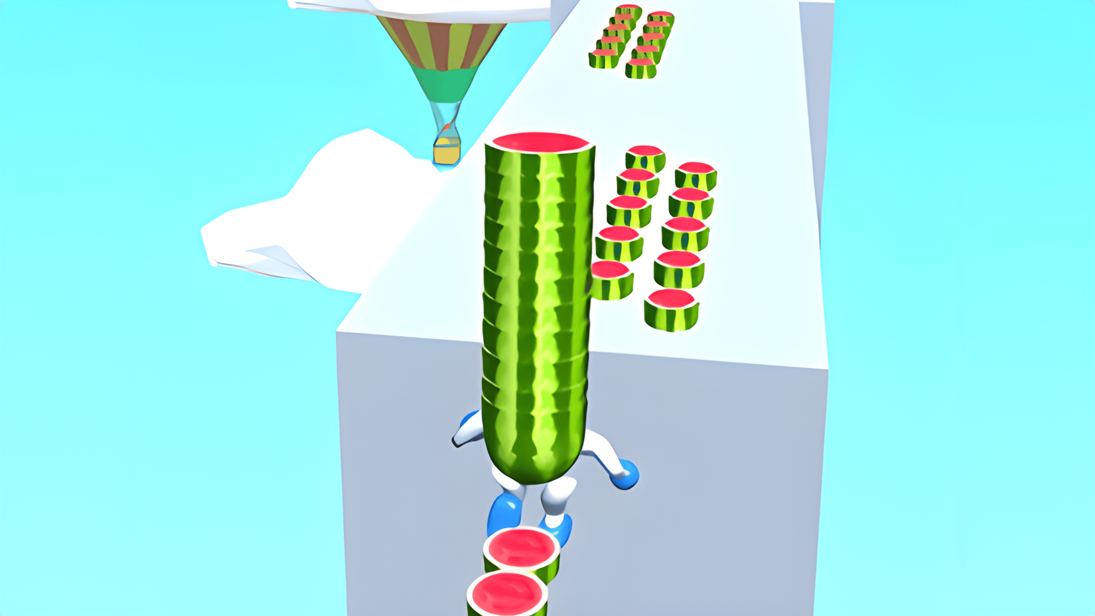 Watermelon Run 3D Logo