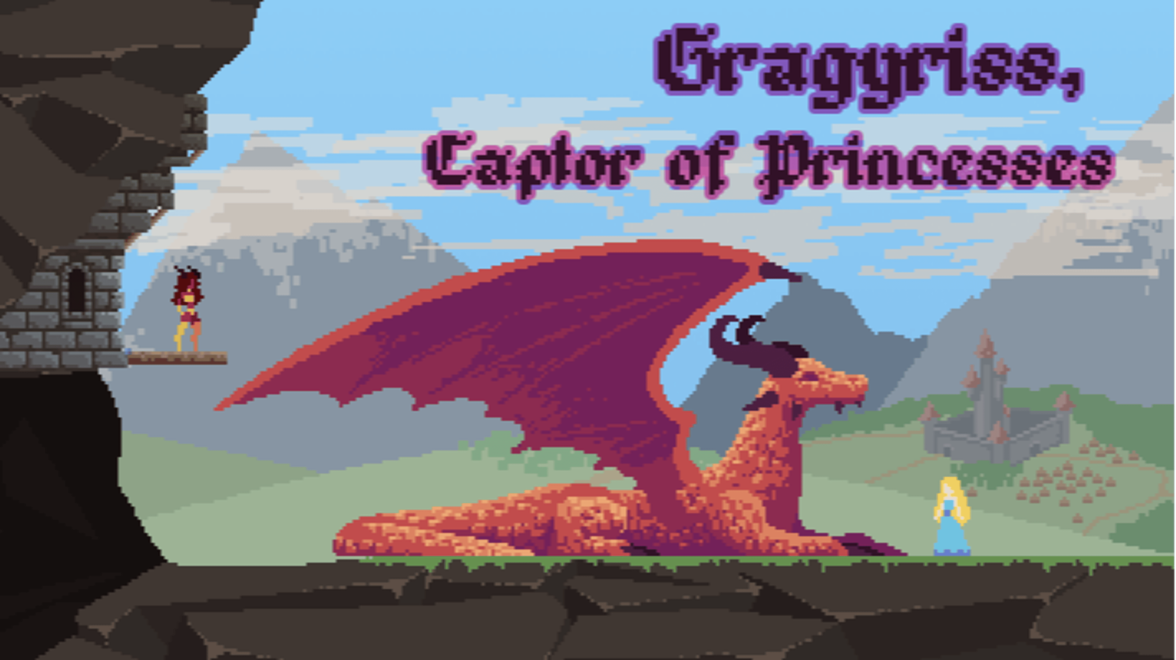 Gragyriss, Captor of Princesses Logo