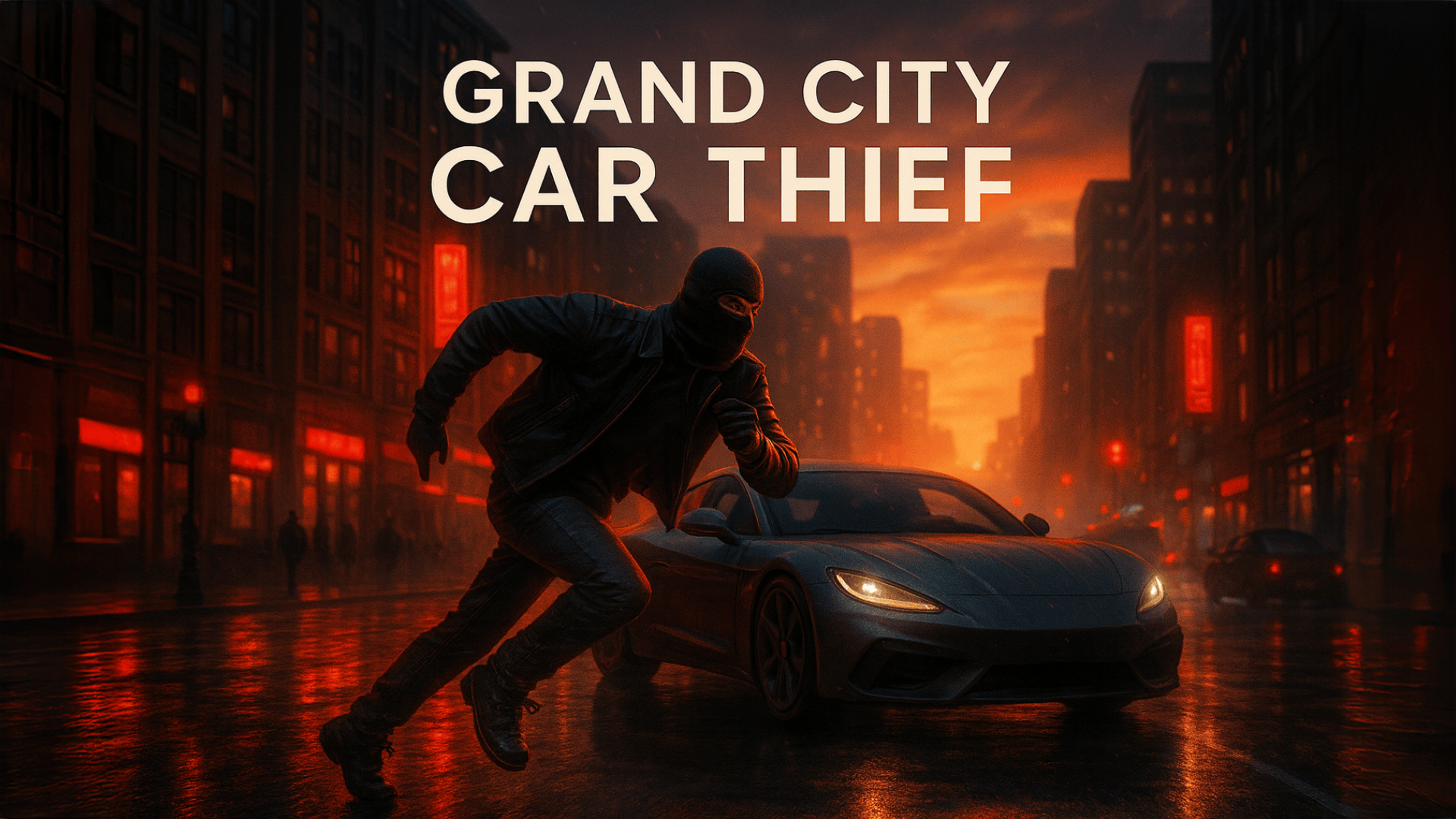 Grand City Car Thief Logo