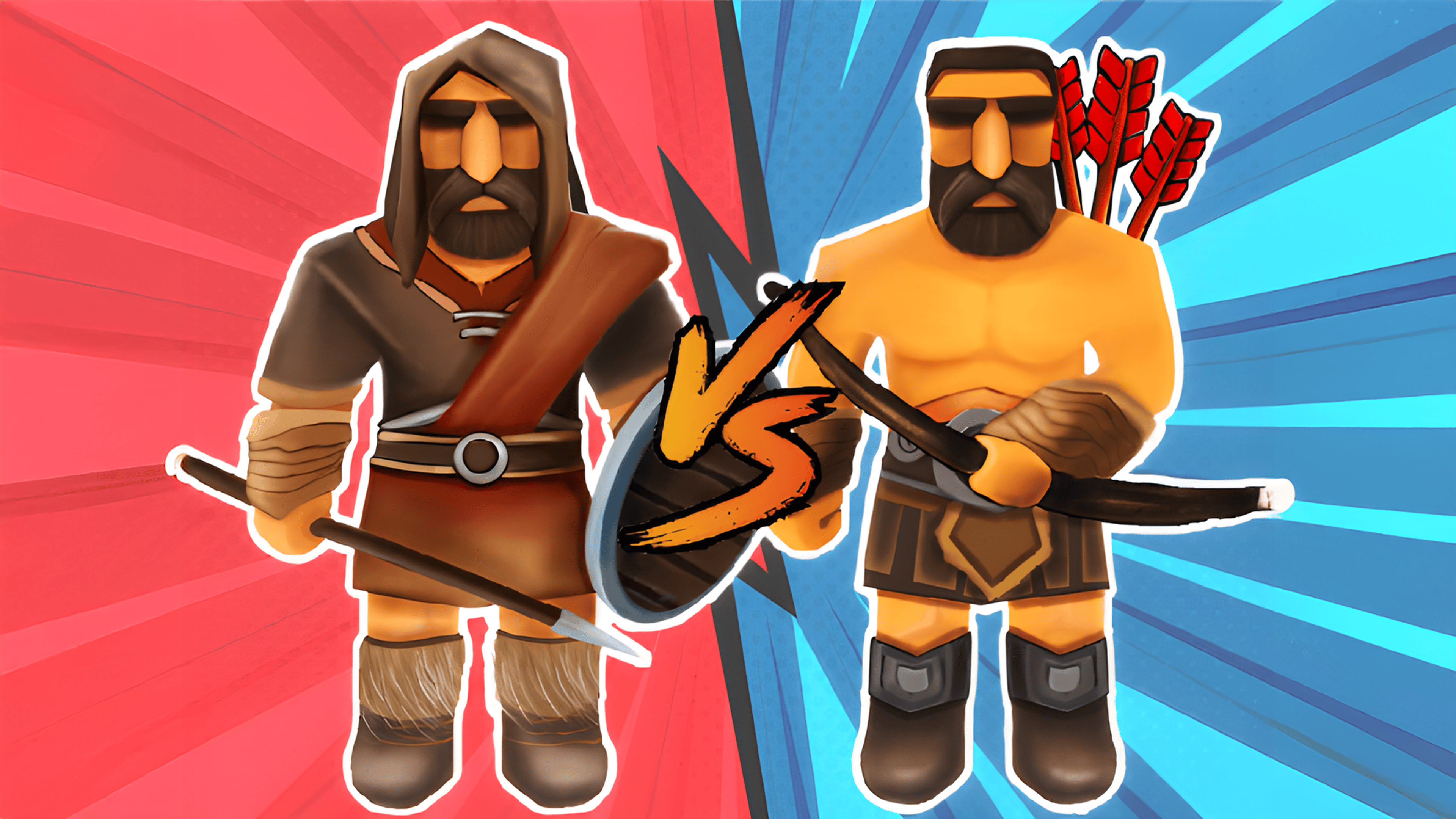 Medieval Battle 2P Logo