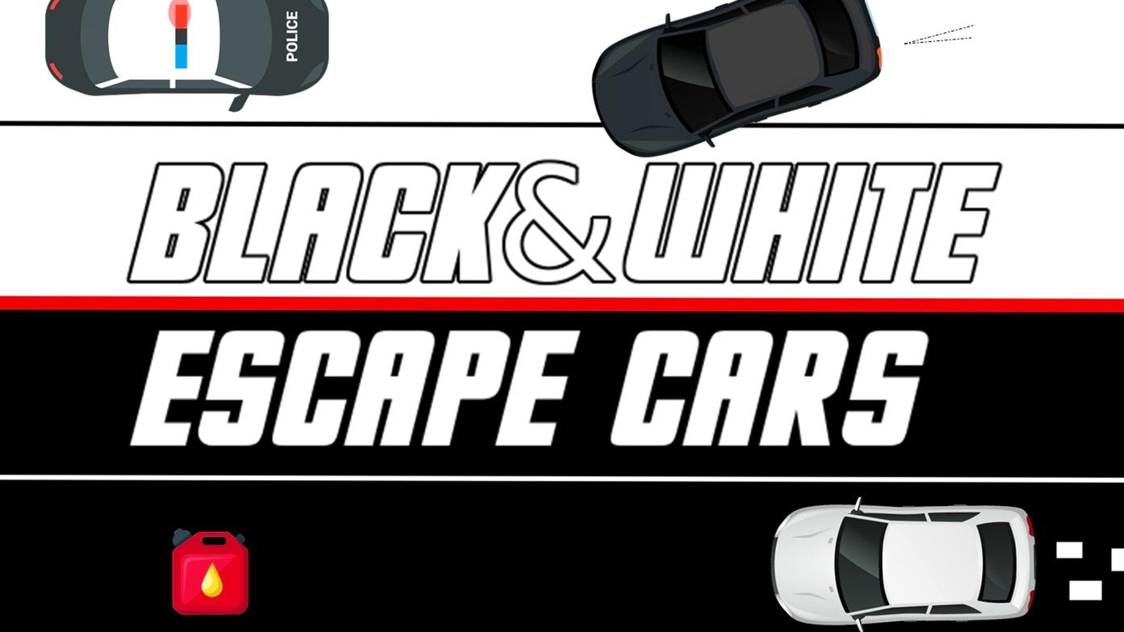 Black & White Escape Cars Logo