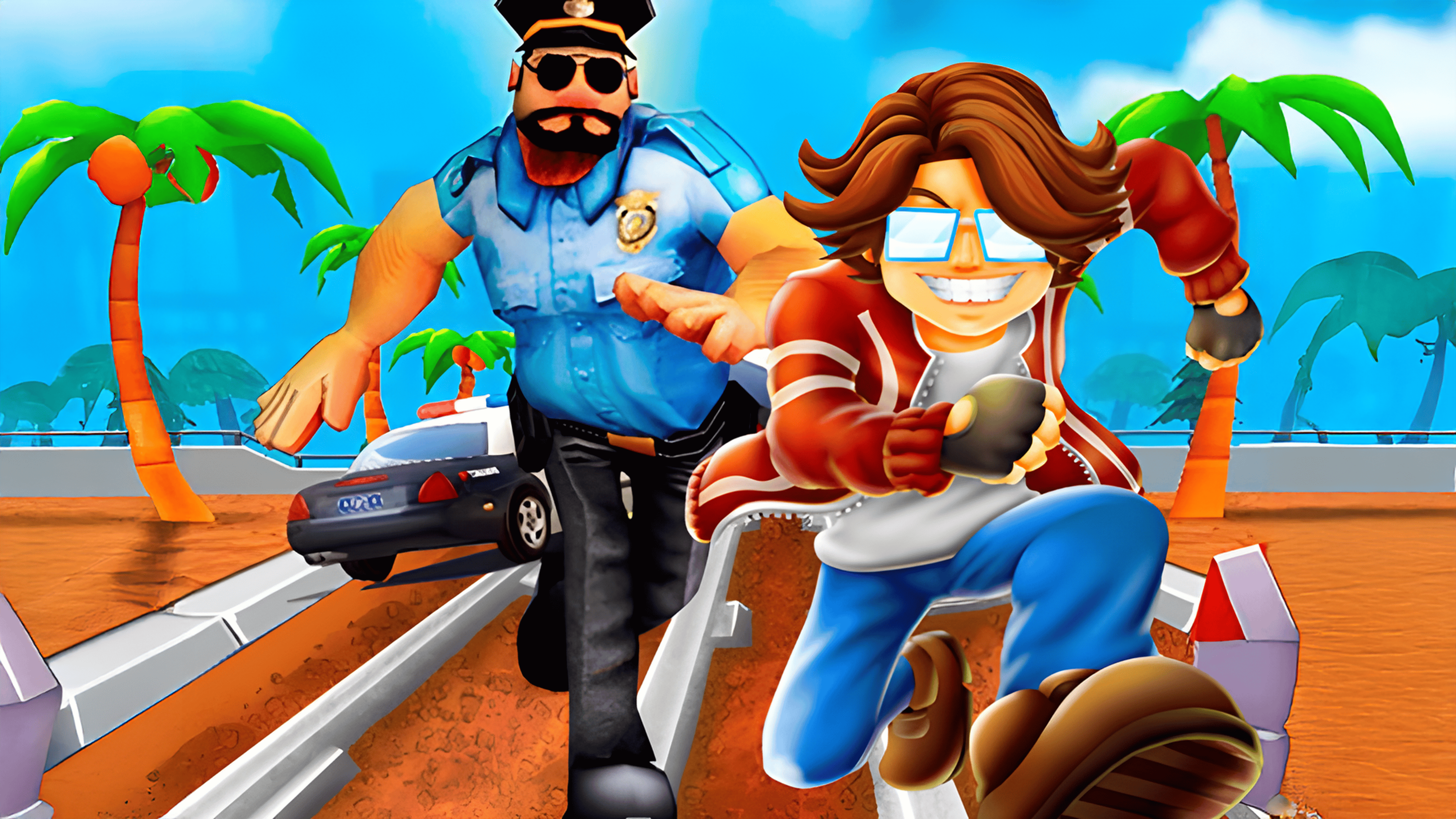 Rail Blazers Runner Logo