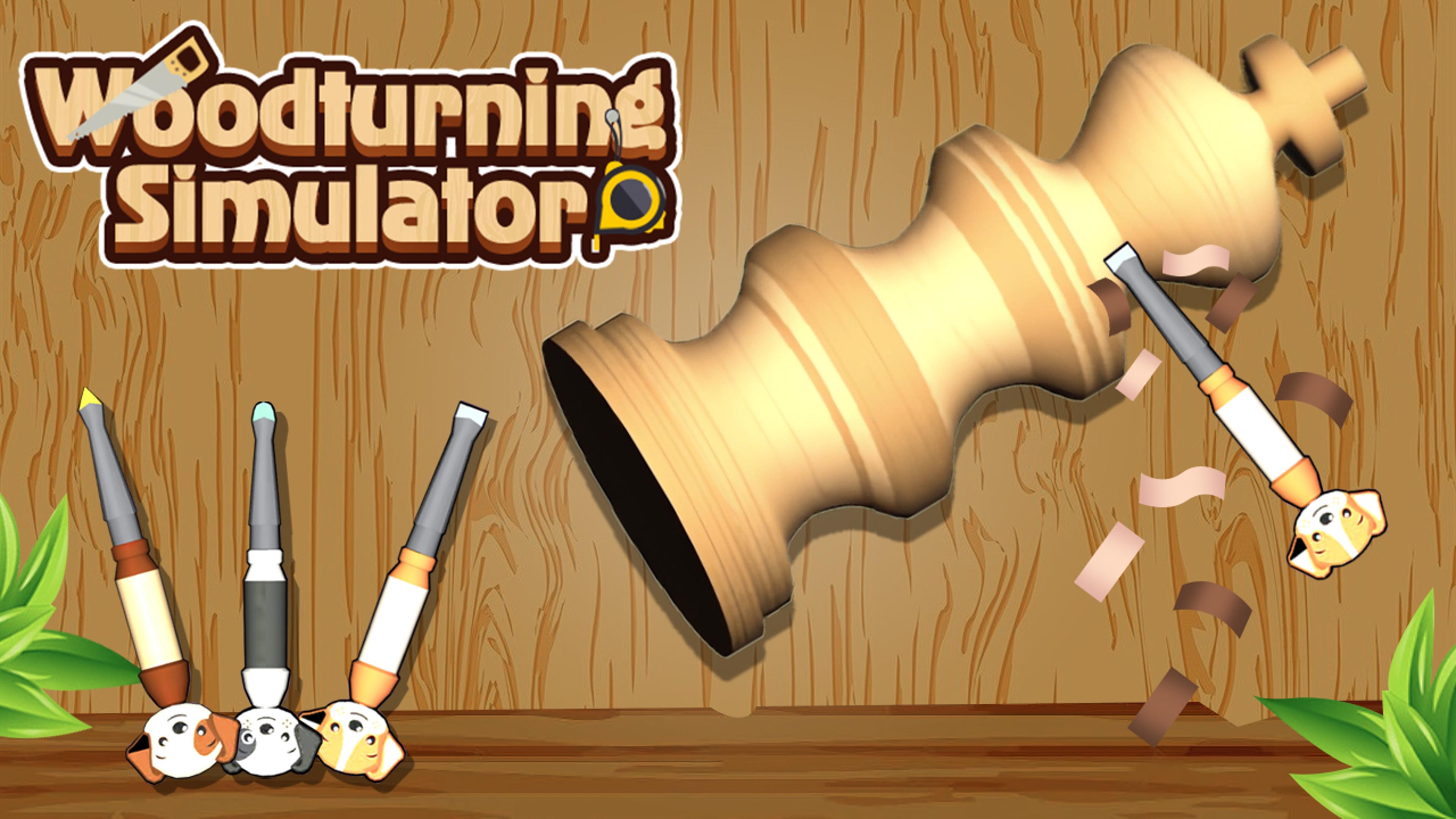 Woodturning Simulator Logo