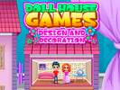 Doll House Games Design and Decoration Logo