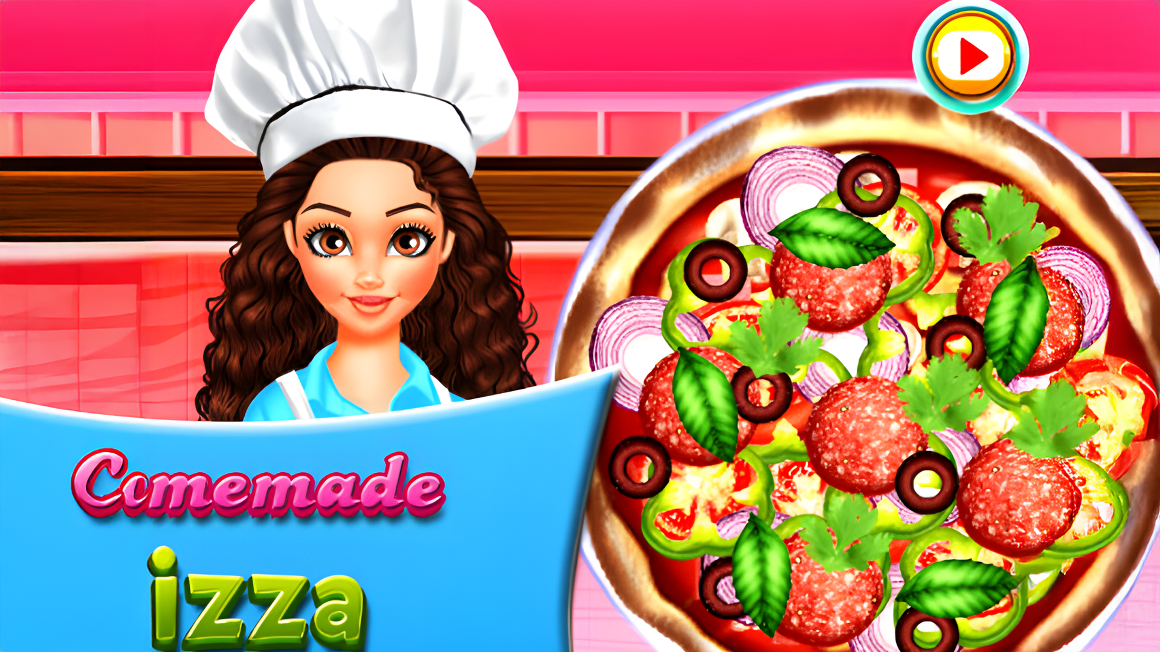 Homemade Pizza Cooking Logo