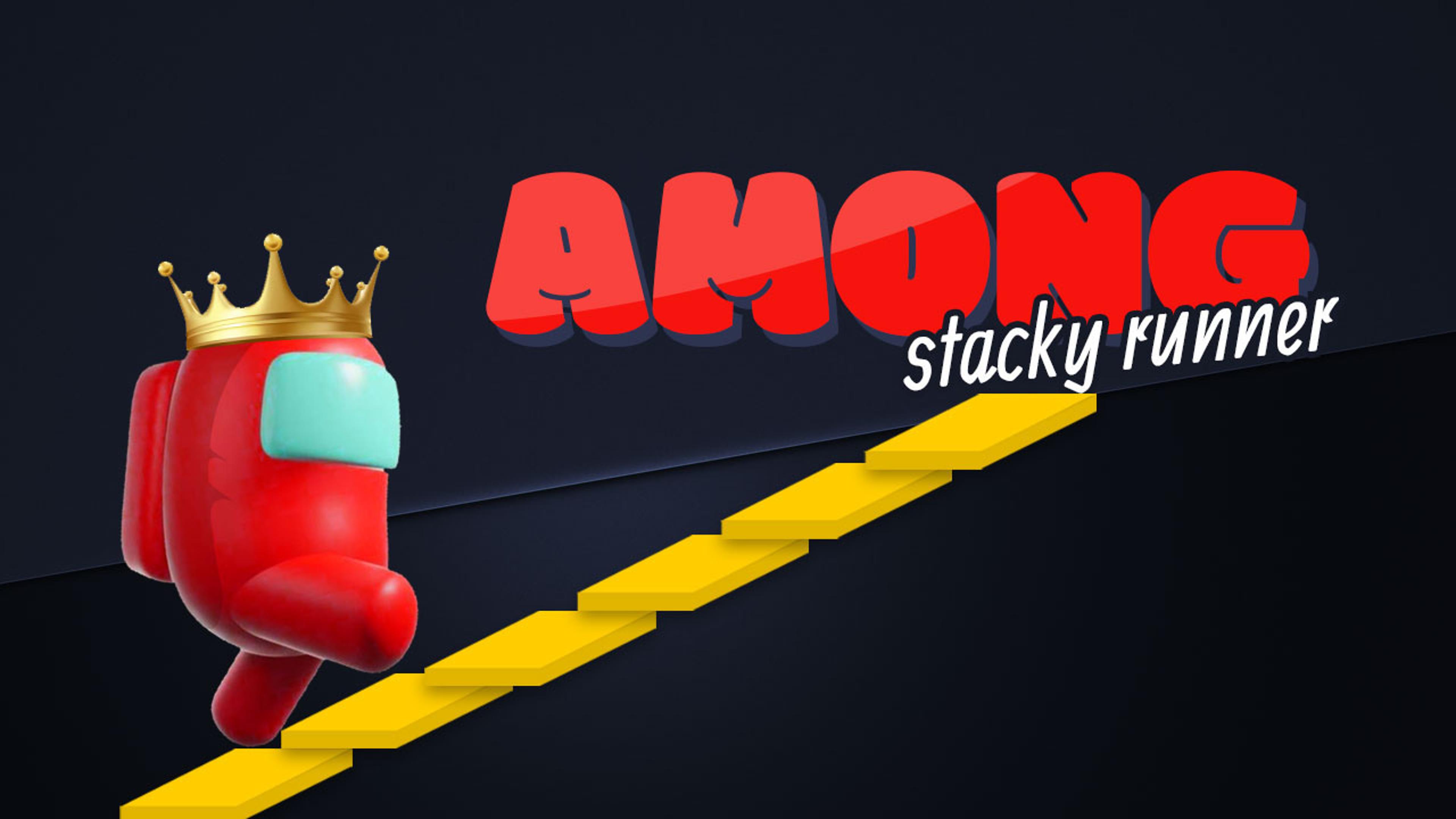 Among Stacky Runner Logo