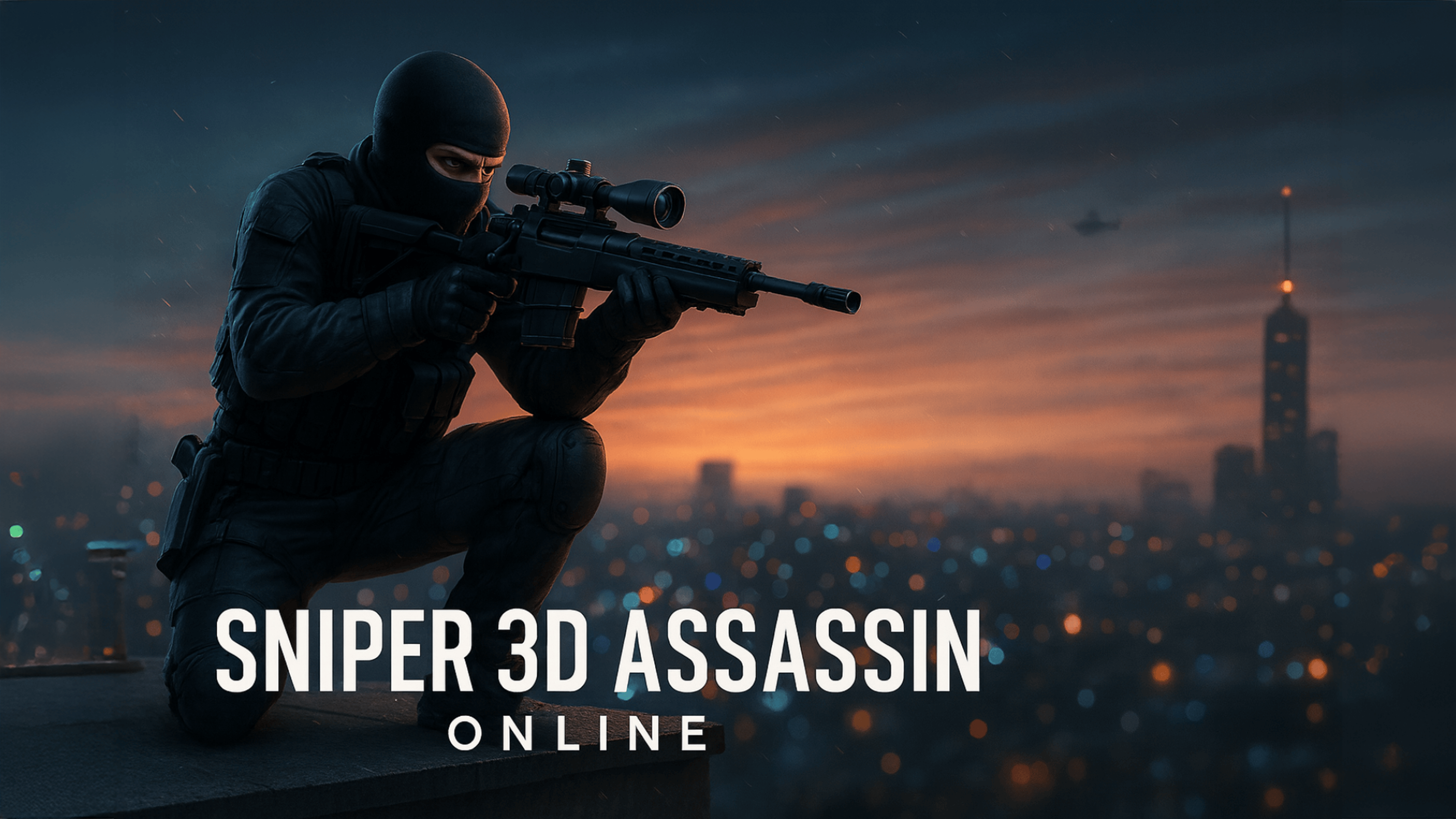  Sniper 3D Assassin online Logo