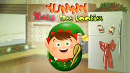 Yummy Xmas Tree Cookies Logo